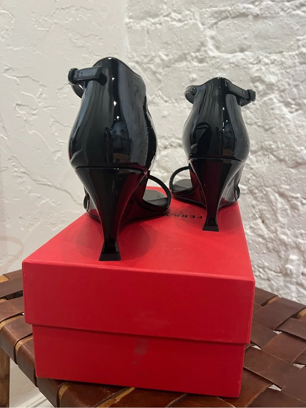 Ferragamo Vidette Wedge Sandals